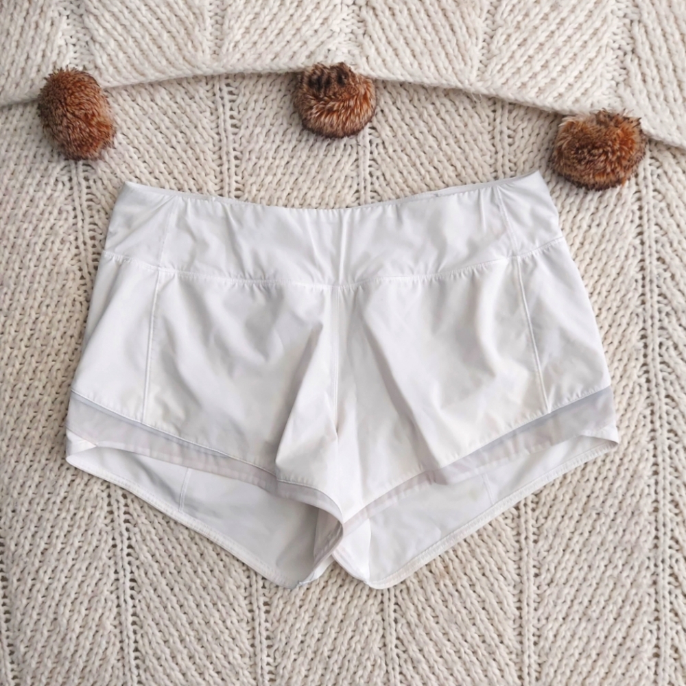 LULULEMON Gait Keeper 3.5" Short - White